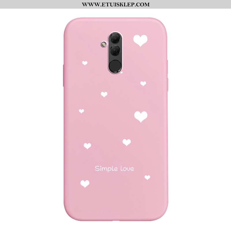 Etui Huawei Mate 20 Lite Trendy Proste Silikonowe Różowe Kolor Nowy Kreatywne Tanie