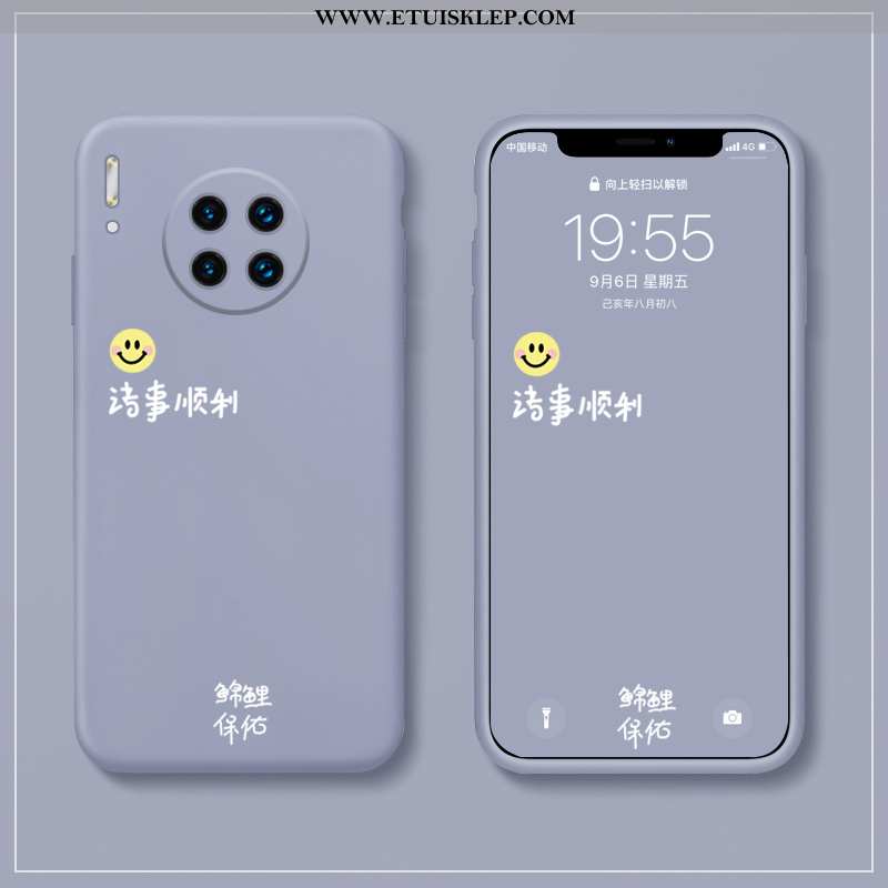 Etui Huawei Mate 30 Silikonowe Telefon Komórkowy Miękki Smile Zakochani Nubuku Dyskont