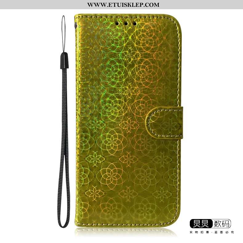 Etui Huawei P Smart 2020 Trendy Skórzane Ochraniacz Futerał Telefon Komórkowy Złoto Tani