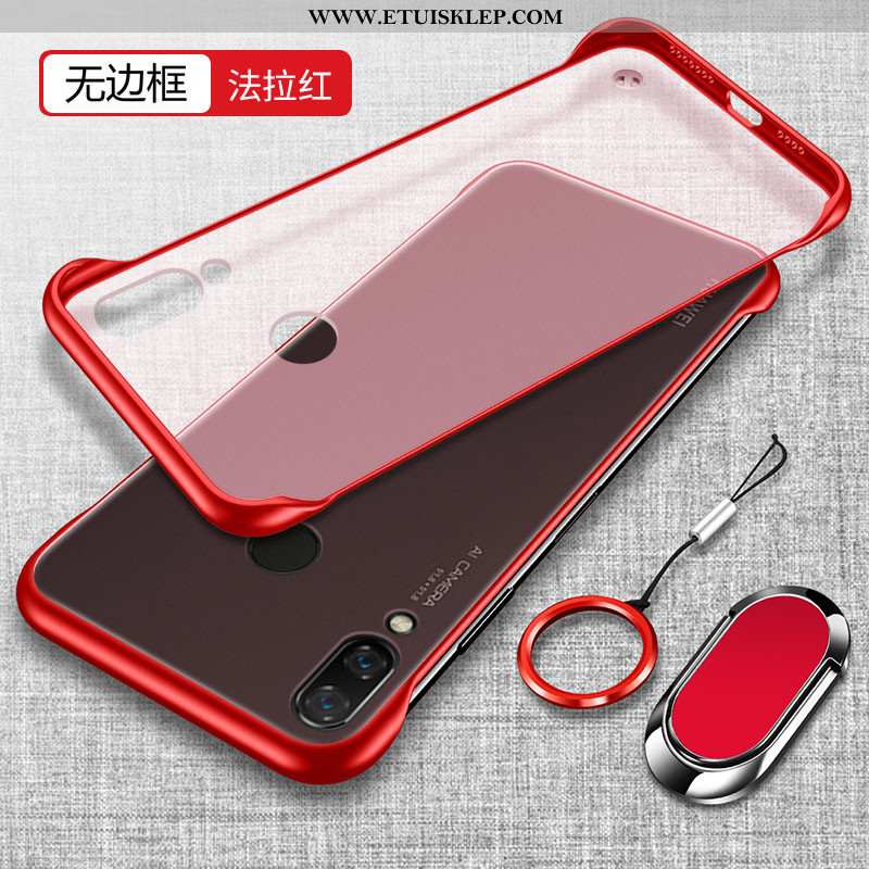 Etui Huawei P Smart+ Cienkie Telefon Komórkowy Ochraniacz Proste Czerwony Trendy Sklep