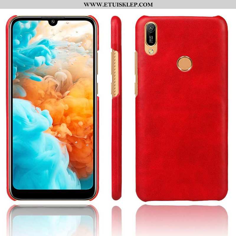Etui Huawei Y6s Nubuku Anti-fall Super Czerwony Trudno Ochraniacz Telefon Komórkowy Sklep