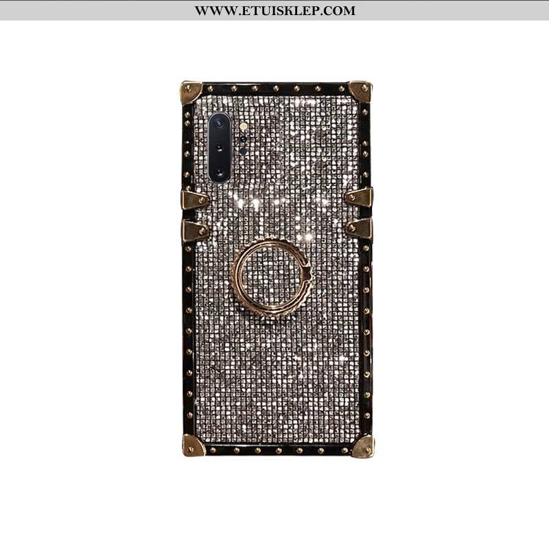 Etui Samsung Galaxy Note 10+ Ochraniacz Futerał Gwiazda Anti-fall Czarny Proszek Tani