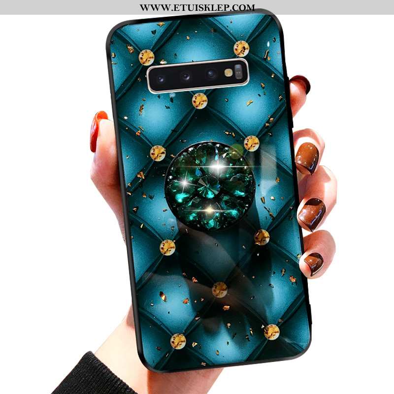 Etui Samsung Galaxy S10+ Kreatywne Rhinestone Wzór Ochraniacz Miękki Futerał Gwiazda Online