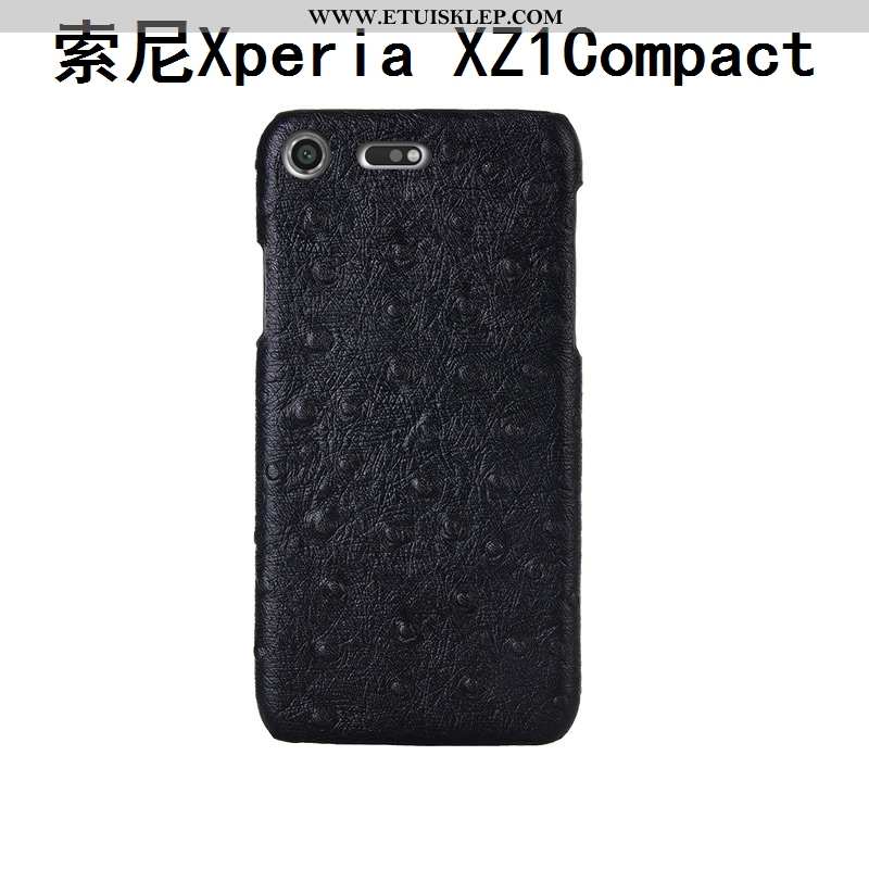 Etui Sony Xperia Xz1 Compact Kreatywne Czarny Wzór Telefon Komórkowy Moda Futerał Kup