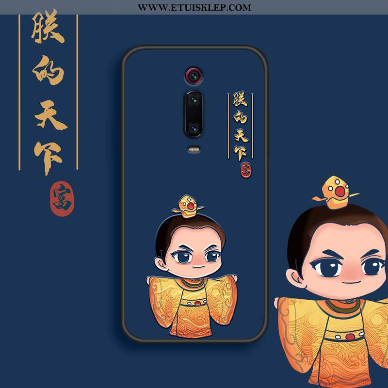 Etui Xiaomi Mi 9t Pro Silikonowe Czerwony Telefon Komórkowy Niebieski All Inclusive Chiński Styl Pię