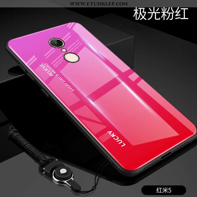 Etui Xiaomi Redmi 5 Ochraniacz Osobowość Lustro Czerwony Futerał Kreatywne Cienkie Kup