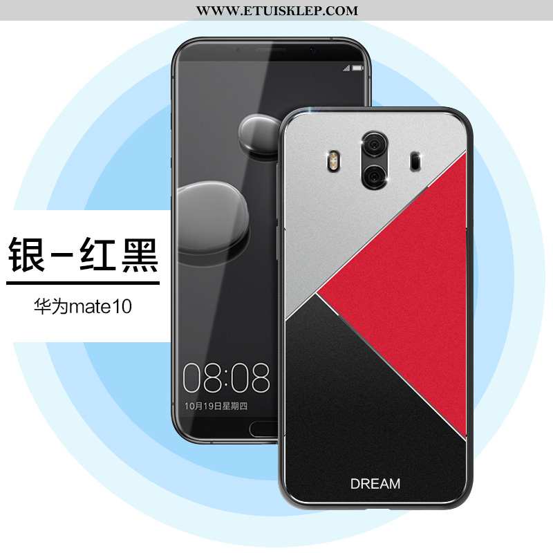 Futerał Huawei Mate 10 Metal Osobowość Super Lustro Czerwony Netto Anti-fall Kupię