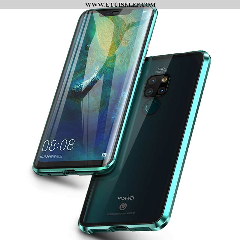 Futerał Huawei Mate 20 Osobowość Telefon Komórkowy Ochraniacz Przezroczysty Anti-fall Zielony Etui D