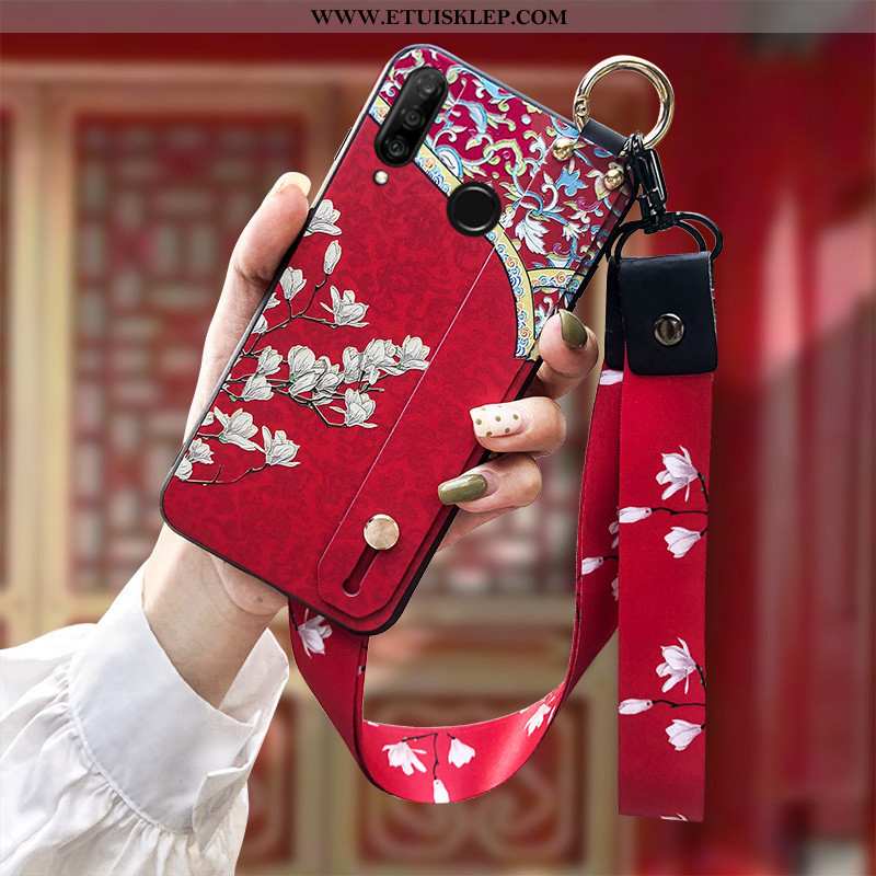 Futerał Huawei P30 Lite Ochraniacz Etui Czerwony Silikonowe Miękki Telefon Komórkowy Na Sprzedaż