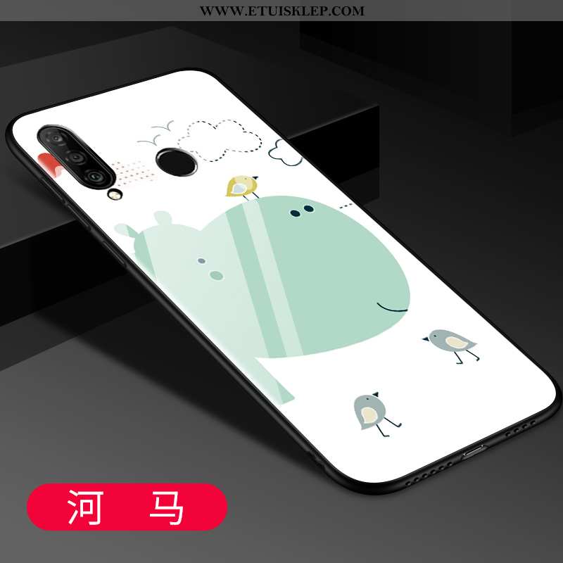 Futerał Huawei P30 Lite Trendy Telefon Komórkowy Moda Etui Szkło Kreskówka Zielony Oferta