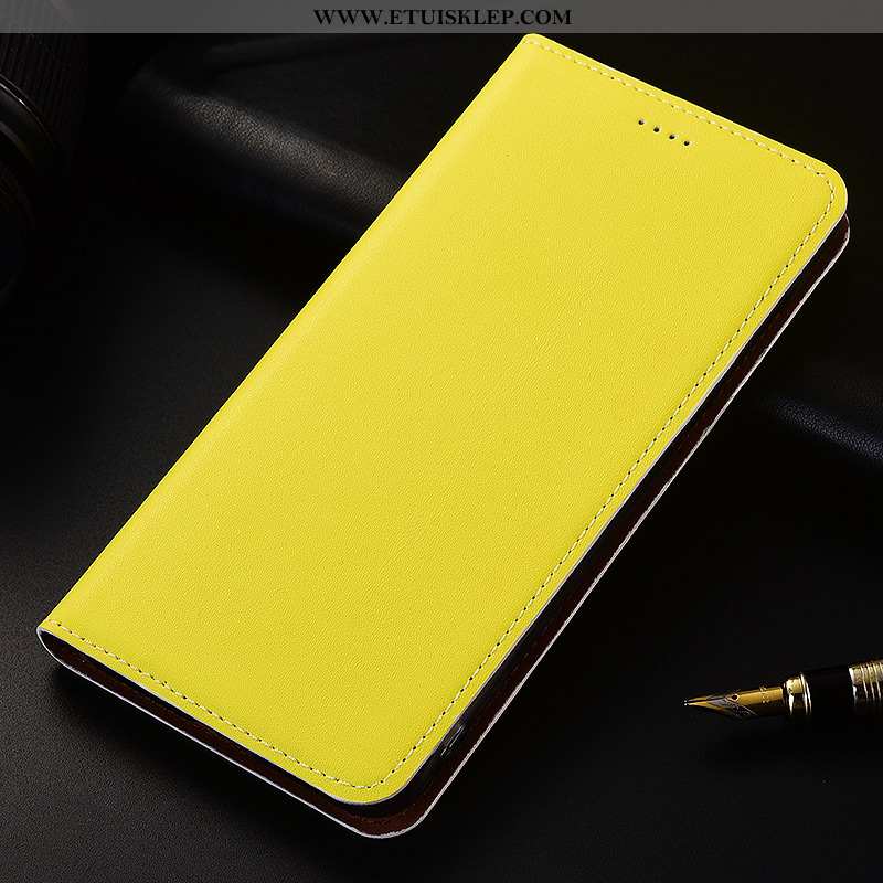 Futerał Nokia 7.1 Ochraniacz Klapa Anti-fall Silikonowe All Inclusive Miękki Żółty Kup