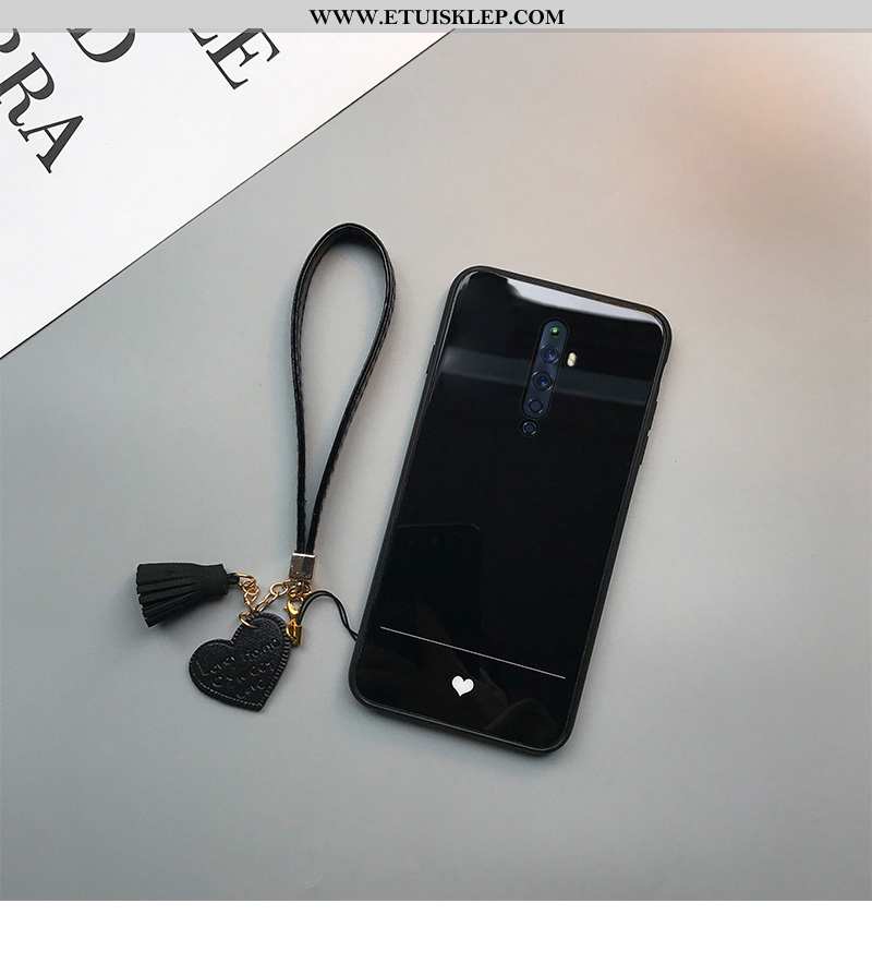 Futerał Oppo Reno2 Z Super Szkło Etui Telefon Komórkowy Czarny Silikonowe Oferta