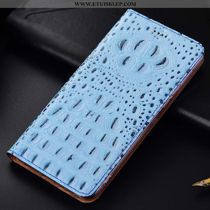 Futerał Samsung Galaxy Note 10 Lite Ochraniacz Gwiazda Telefon Komórkowy Krokodyl Etui Niebieski Dys