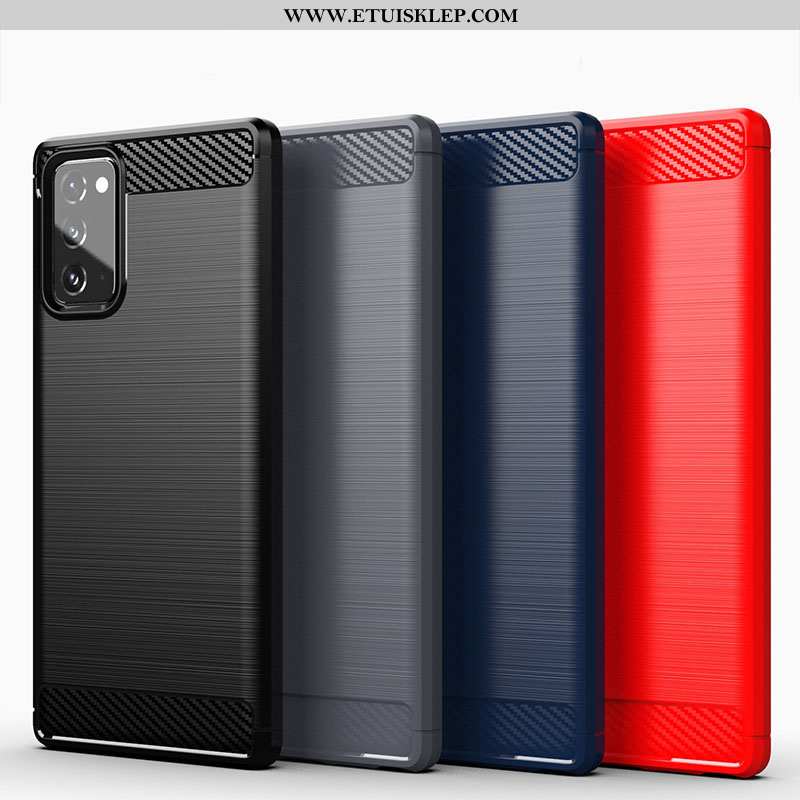 Futerał Samsung Galaxy Note20 Silikonowe Miękki Telefon Komórkowy Etui Czarny Gwiazda Kupię