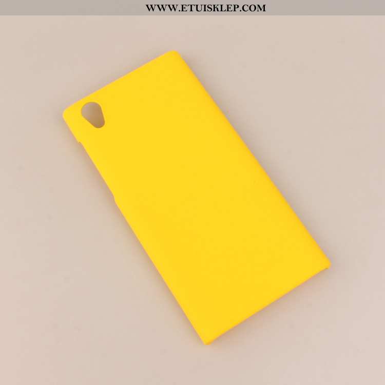 Futerał Sony Xperia L1 Ochraniacz Proste Żółty Trudno Etui Telefon Komórkowy Kupię