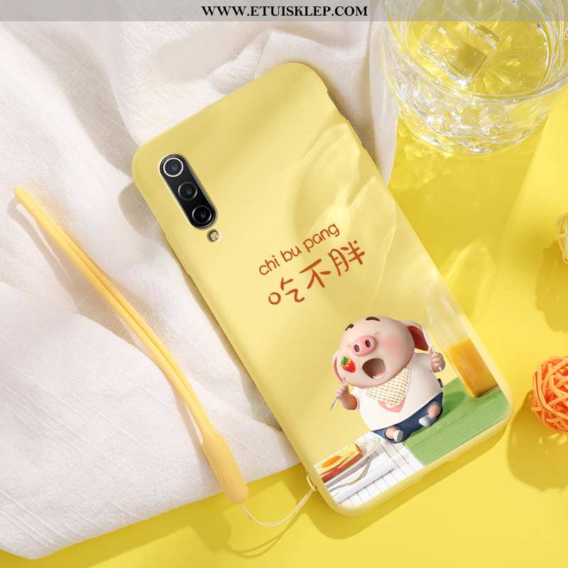 Futerał Xiaomi Mi 9 Lite Super Żółty Ochraniacz Telefon Komórkowy Silikonowe Piękny All Inclusive Dy