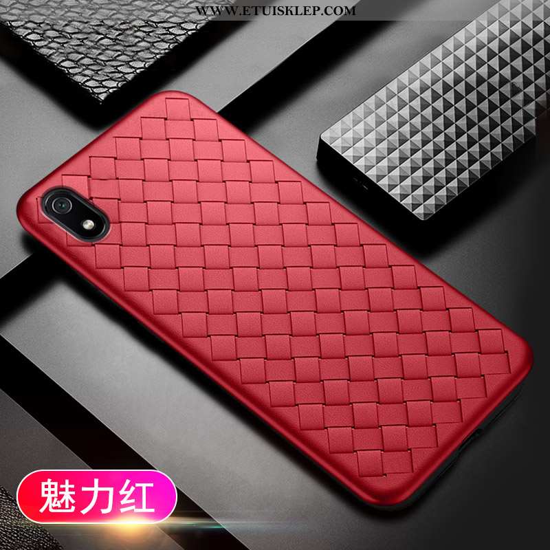 Futerał Xiaomi Redmi 7a Silikonowe Telefon Komórkowy Czerwony All Inclusive Mały Czerwony Netto Skle