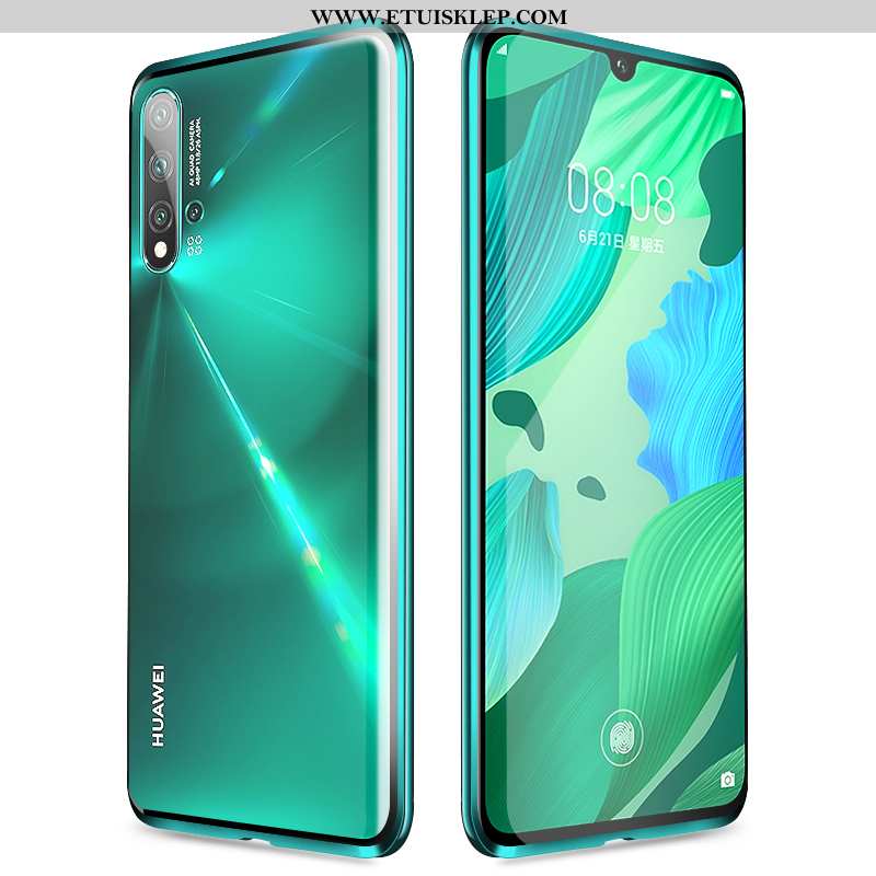 Obudowa Huawei Nova 5t Ochraniacz Magnetyzm Telefon Komórkowy Dwustronny Anti-fall Etui Zielony Kup