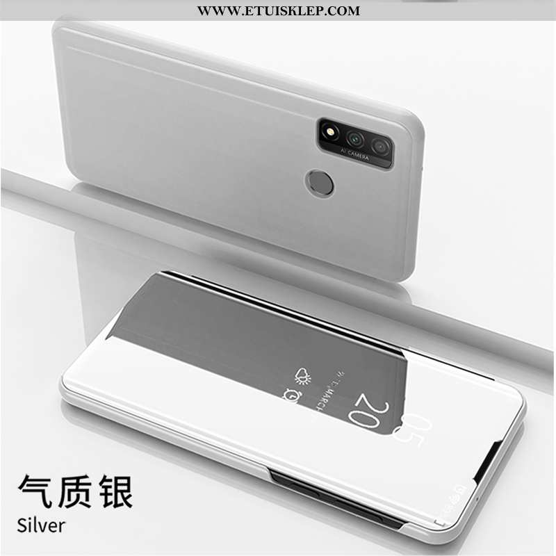 Obudowa Huawei P Smart 2020 Skórzane Etui Biały Telefon Komórkowy Futerał Tanie