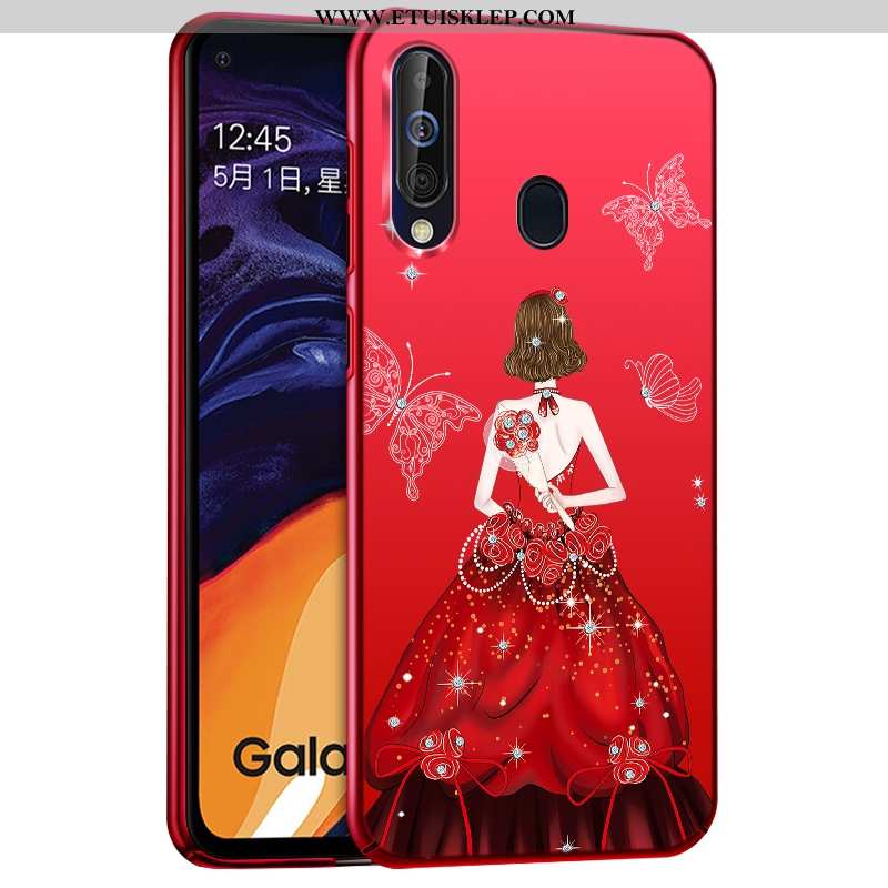 Obudowa Samsung Galaxy A60 Moda Futerał Trudno Etui Plastikowy Czerwony Gwiazda Kupię