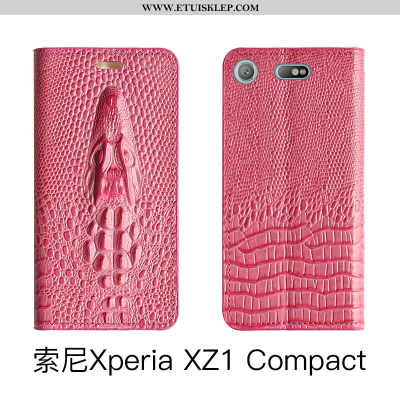 Obudowa Sony Xperia Xz1 Compact Ochraniacz Różowe Anti-fall Pokrowce Futerał Chiński Styl Etui Na Sp