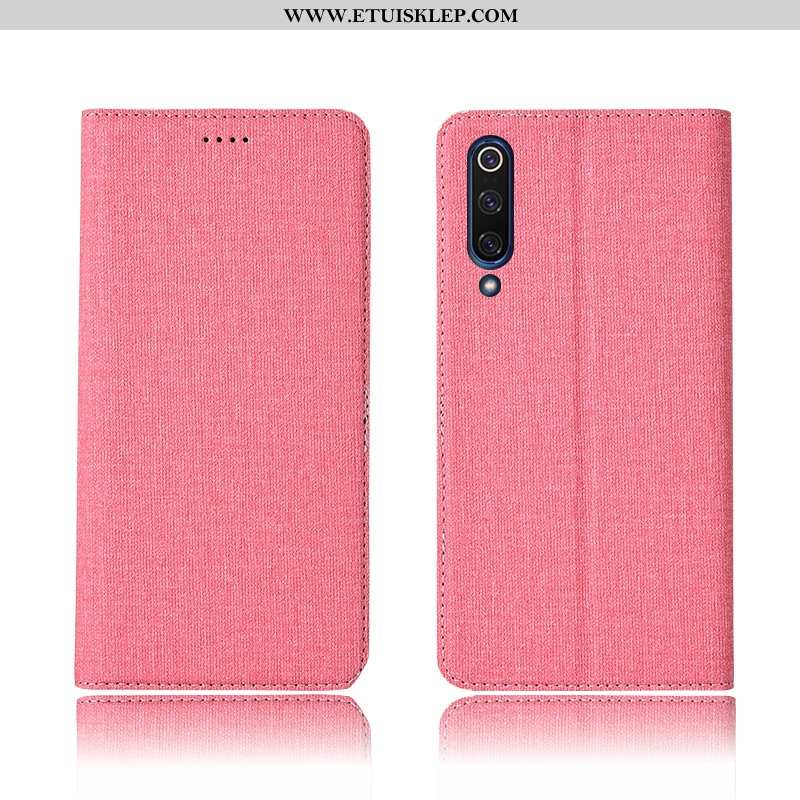 Obudowa Xiaomi Mi 9 Lite Skórzane Etui Pokrowce Telefon Komórkowy Wzór Bawełna I Len Anti-fall Sklep