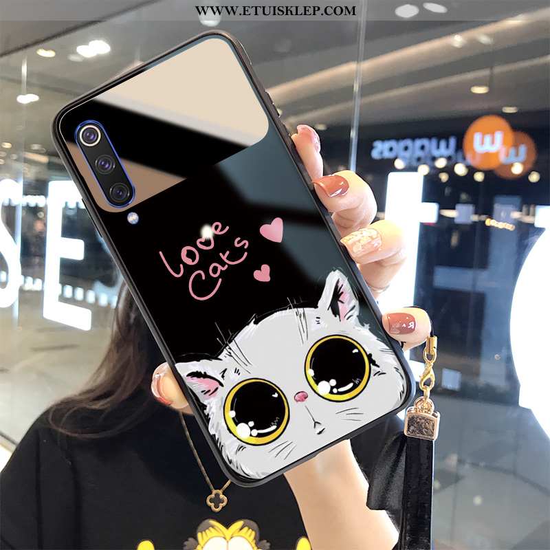 Obudowa Xiaomi Mi 9 Wiszące Ozdoby Czarny Telefon Komórkowy Mały Anti-fall Piękny Etui Kup
