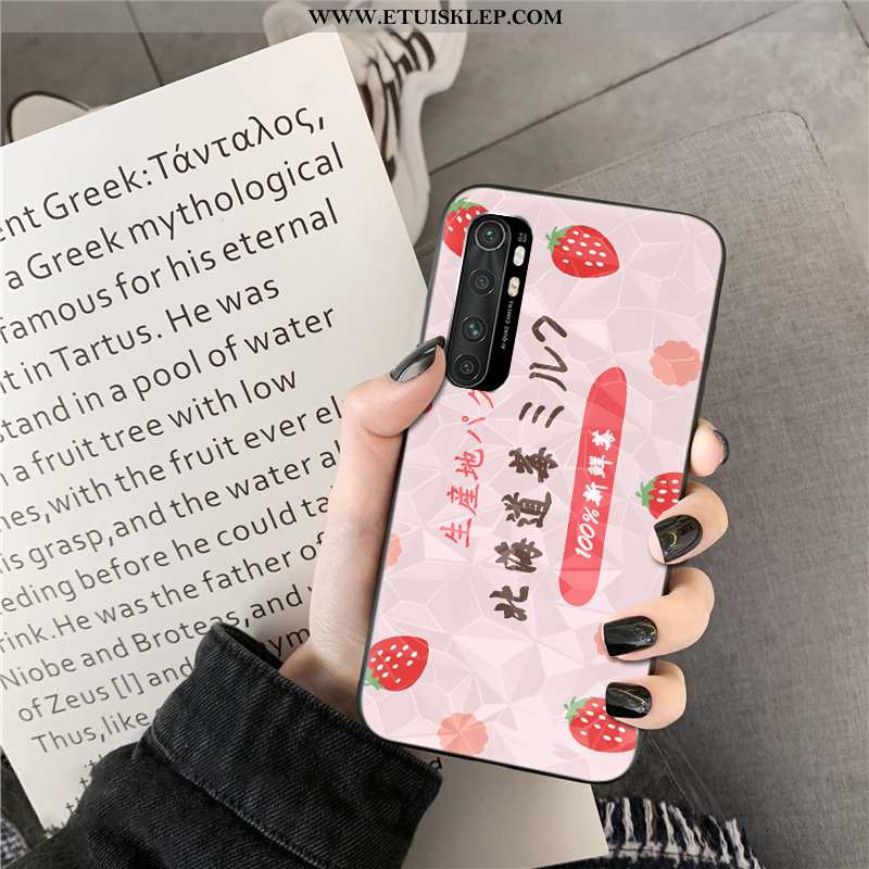 Obudowa Xiaomi Mi Note 10 Lite Wzór Młodzież Anti-fall Różowe Kreatywne Czerwony Netto Futerał Sprze