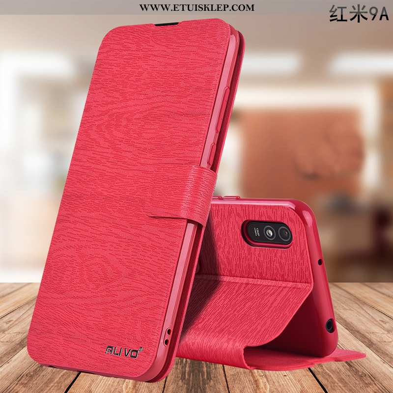Obudowa Xiaomi Redmi 9a Silikonowe Telefon Komórkowy Mały Czerwony Futerał Skórzane Etui Pokrowce Ta