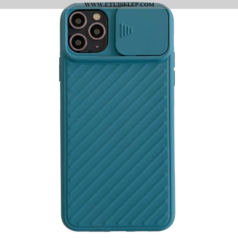 Obudowa iPhone 11 Pro Max Kreatywne Ochraniacz Telefon Komórkowy Silikonowe Niebieski All Inclusive 
