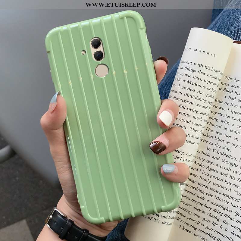 Pokrowce Huawei Mate 20 Lite Miękki Zielony Etui Futerał Telefon Komórkowy Jednolity Kolor Na Sprzed