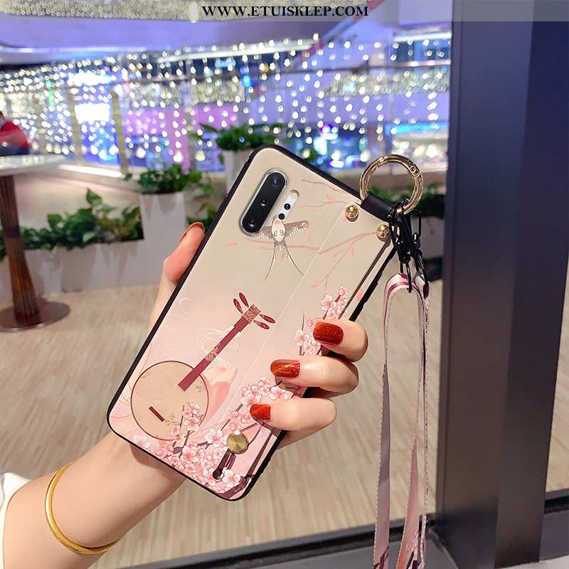 Pokrowce Samsung Galaxy Note 10+ Ochraniacz Klasyczna Futerał Wiatr Różowe Miękki Kreatywne Online