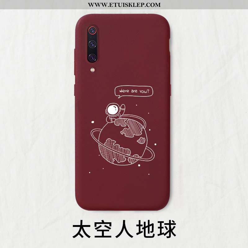 Pokrowce Xiaomi Mi 9 Mały Futerał Proste Telefon Komórkowy Wino Czerwone Czerwony Kup