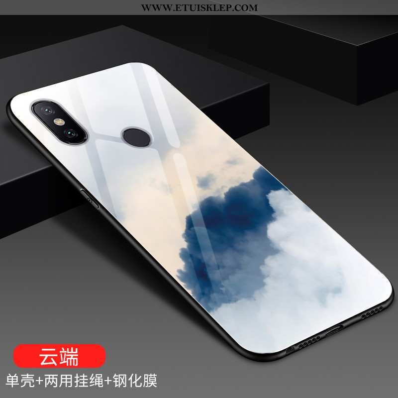 Pokrowce Xiaomi Mi A2 Lite Kreatywne Kolor Niebieski Futerał Telefon Komórkowy Mały Etui Kupię