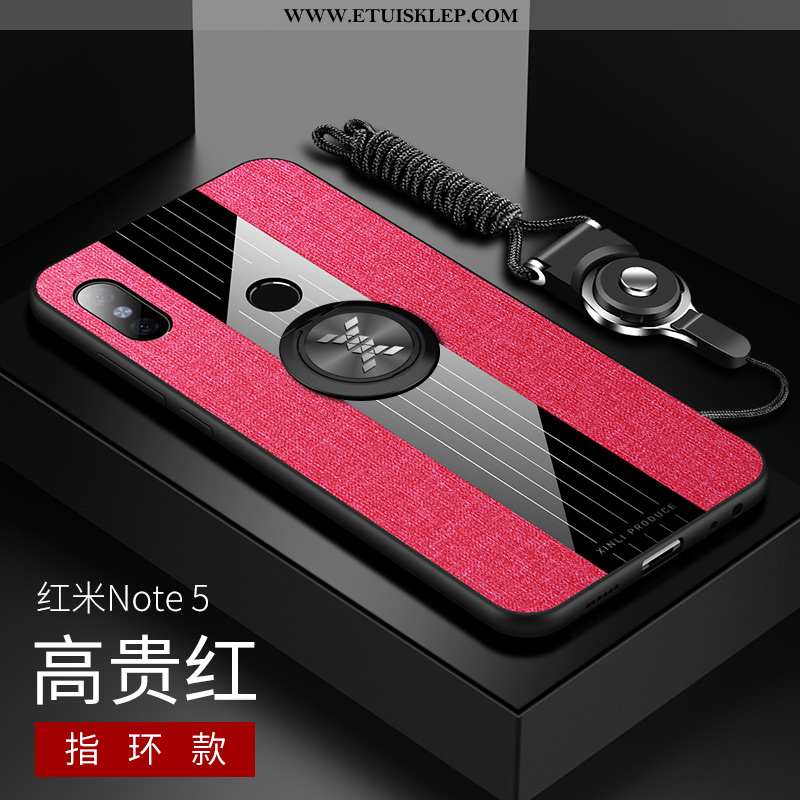 Pokrowce Xiaomi Redmi Note 5 Kreatywne Telefon Komórkowy Pu Anti-fall Cienkie Płótno All Inclusive T