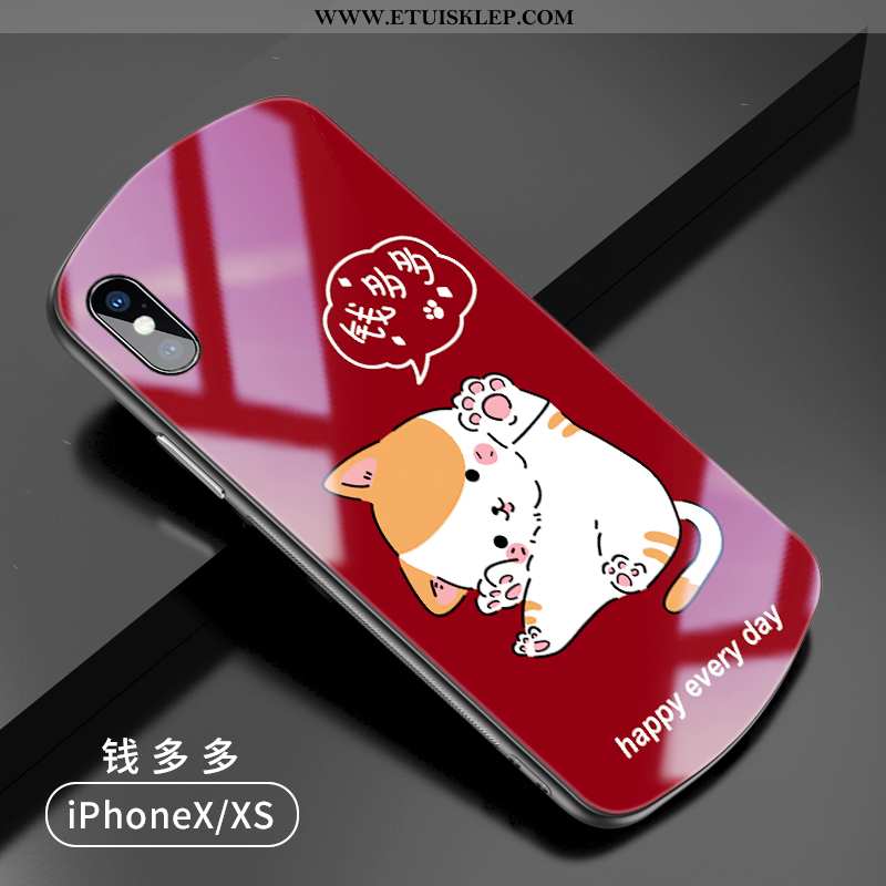 Pokrowce iPhone X Piękny Czerwony Netto Kreatywne Telefon Komórkowy All Inclusive Kreskówka Etui Skl