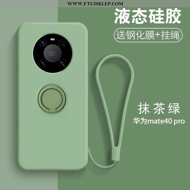Etui Huawei Mate 40 Pro Silikonowe Kreatywne Nowy Ring Zielony Futerał Oferta