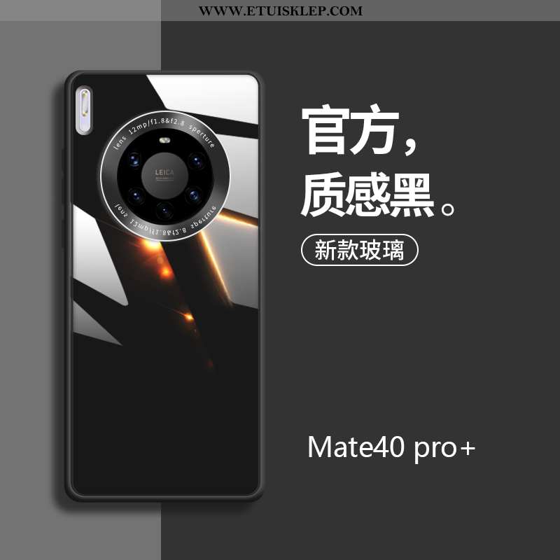 Etui Huawei Mate 40 Pro+ Szkło Anti-fall Telefon Komórkowy Wysoki Koniec All Inclusive Czarny Biały 