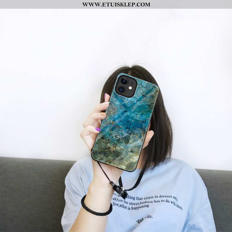 Futerał iPhone 12 Mini Osobowość Luksusowy Ochraniacz Etui Niebieski Zakochani Sklep