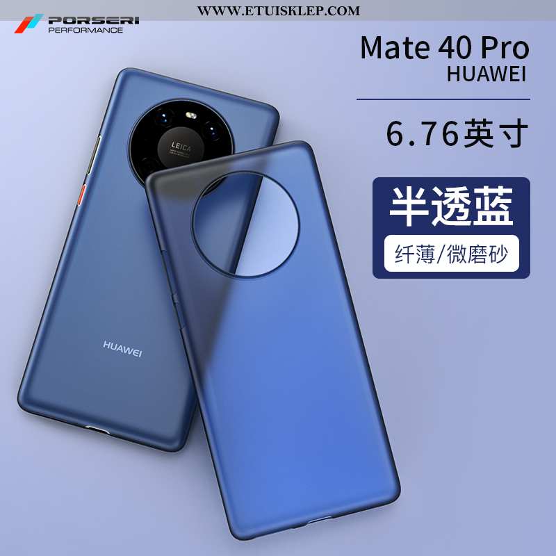 Pokrowce Huawei Mate 40 Pro Ochraniacz Osobowość Futerał Etui Cienkie Telefon Komórkowy Niebieski Sk