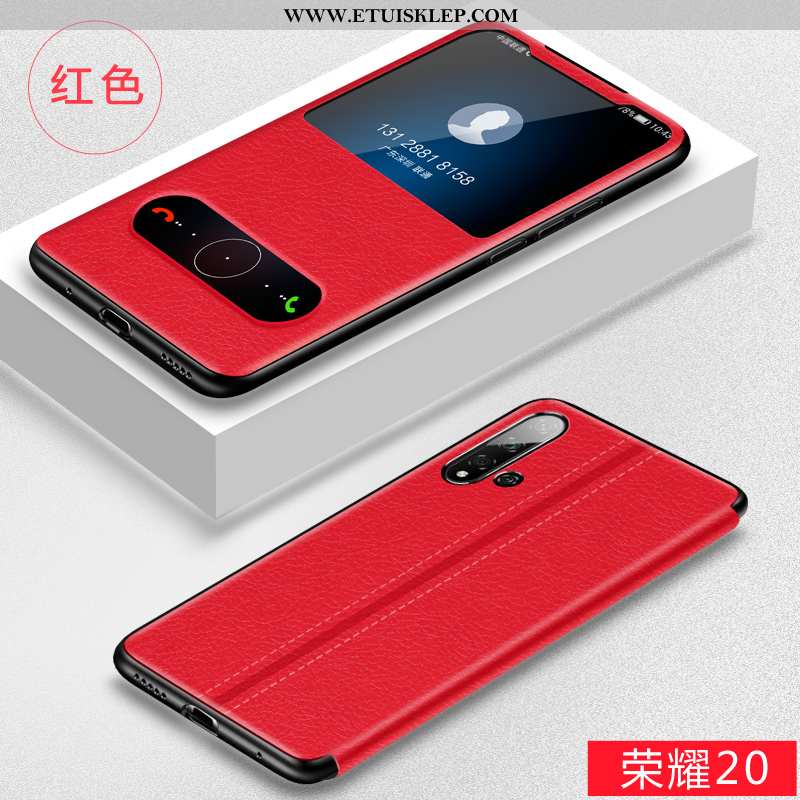 Etui Honor 20 Ochraniacz Czerwony Klapa Telefon Komórkowy All Inclusive Anti-fall Tanie