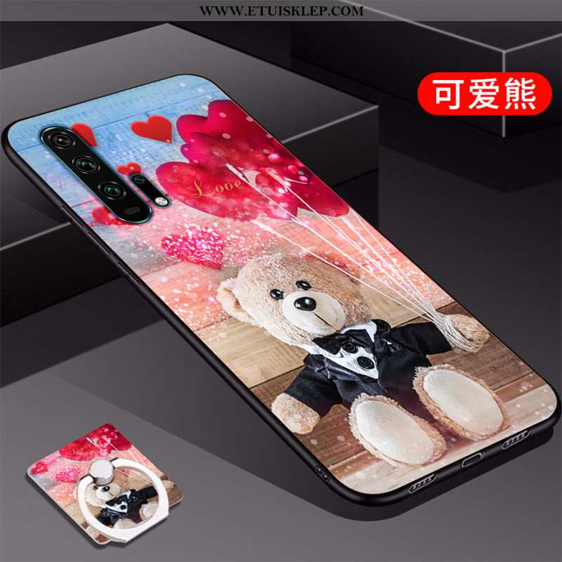 Etui Honor 20 Pro Ochraniacz Silikonowe Trendy Czerwony All Inclusive Futerał Tani