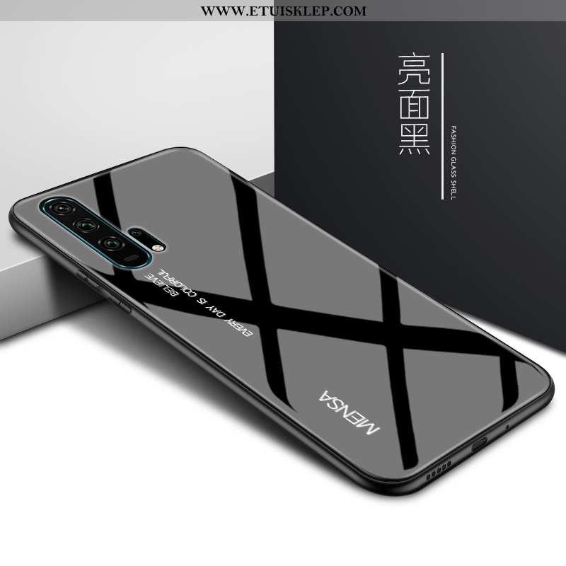 Etui Honor 20 Pro Silikonowe Futerał Anti-fall Trendy Czerwony Szkło Telefon Komórkowy Sklep