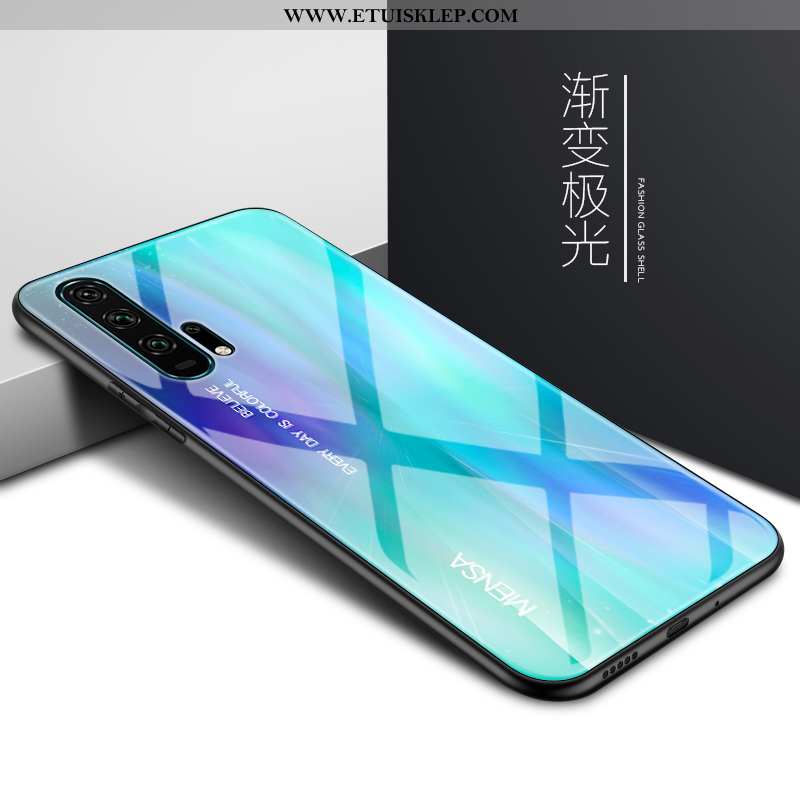 Etui Honor 20 Pro Silikonowe Futerał Anti-fall Trendy Czerwony Szkło Telefon Komórkowy Sklep