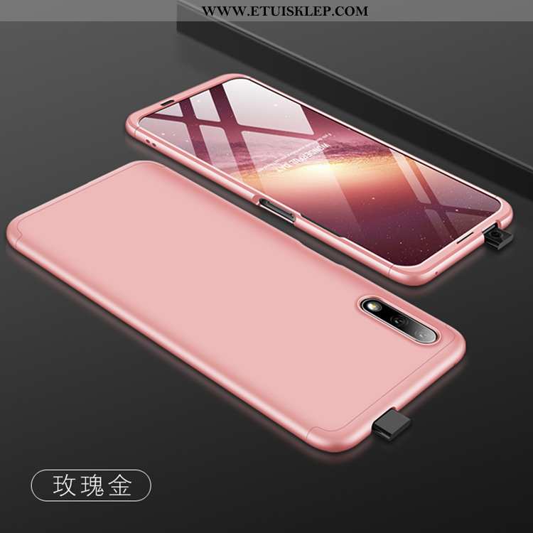 Etui Honor 9x Moda Różowe Futerał Czarny Telefon Komórkowy All Inclusive Szkło Hartowane Kup