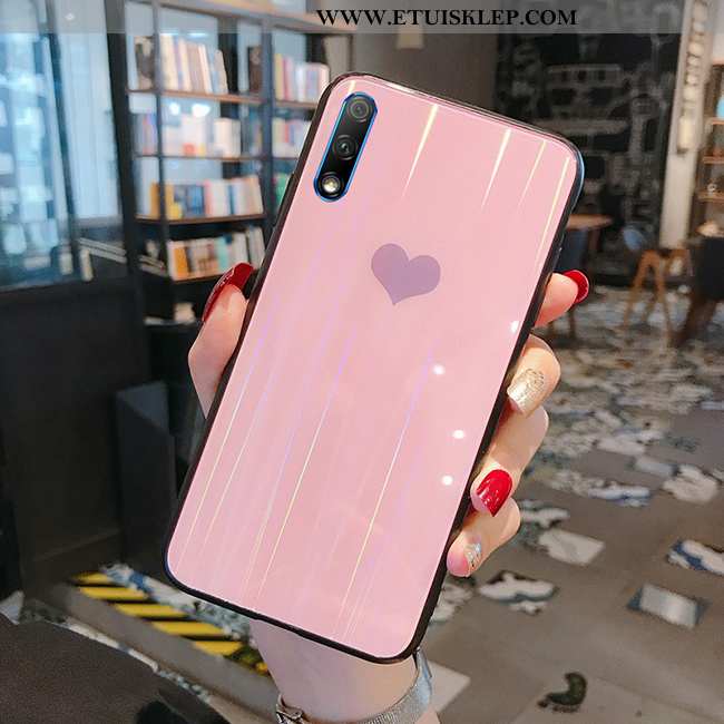 Etui Honor 9x Szkło Lustro Trendy Purpurowy Anti-fall Proste Markowa Kup