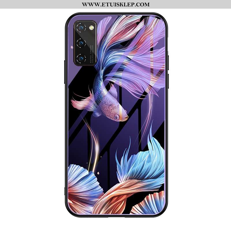 Etui Honor View30 Pro Trendy Czerwony Netto Telefon Komórkowy Futerał Anti-fall Luksusowy Dyskont