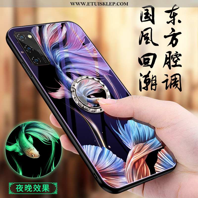 Etui Honor View30 Pro Trendy Czerwony Netto Telefon Komórkowy Futerał Anti-fall Luksusowy Dyskont