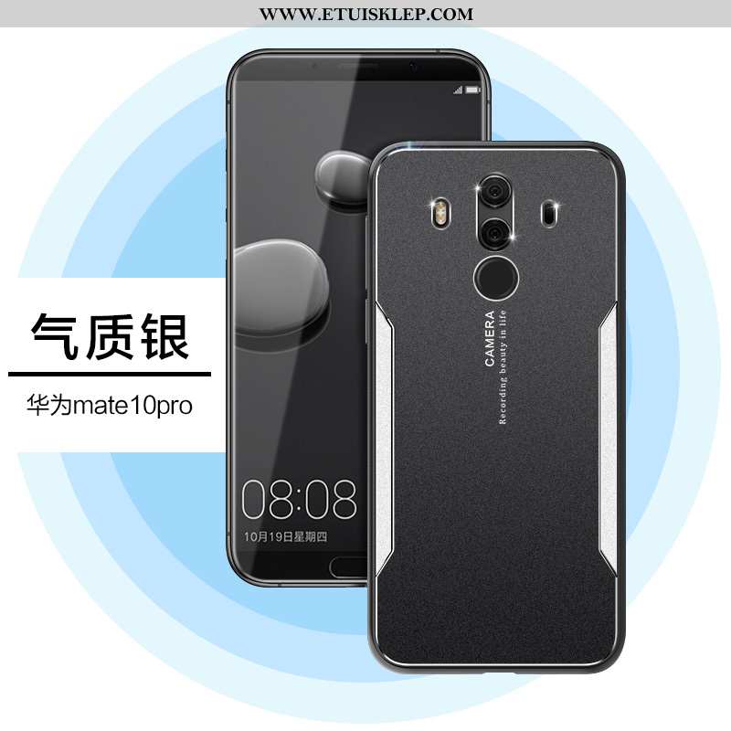 Etui Huawei Mate 10 Pro Metal Lustro Osobowość Czarny Super Czerwony Netto Tani