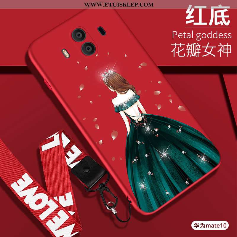 Etui Huawei Mate 10 Silikonowe Futerał Telefon Komórkowy All Inclusive Miękki Czarny Dyskont